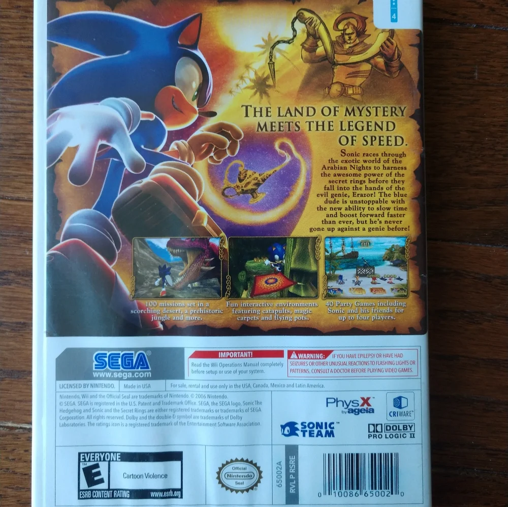 Wii sonic secret